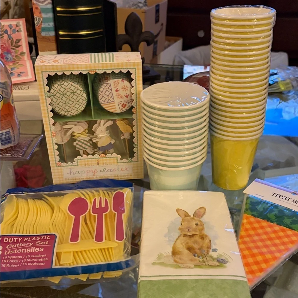 Easter celebration bundle paper goods.224 pc.